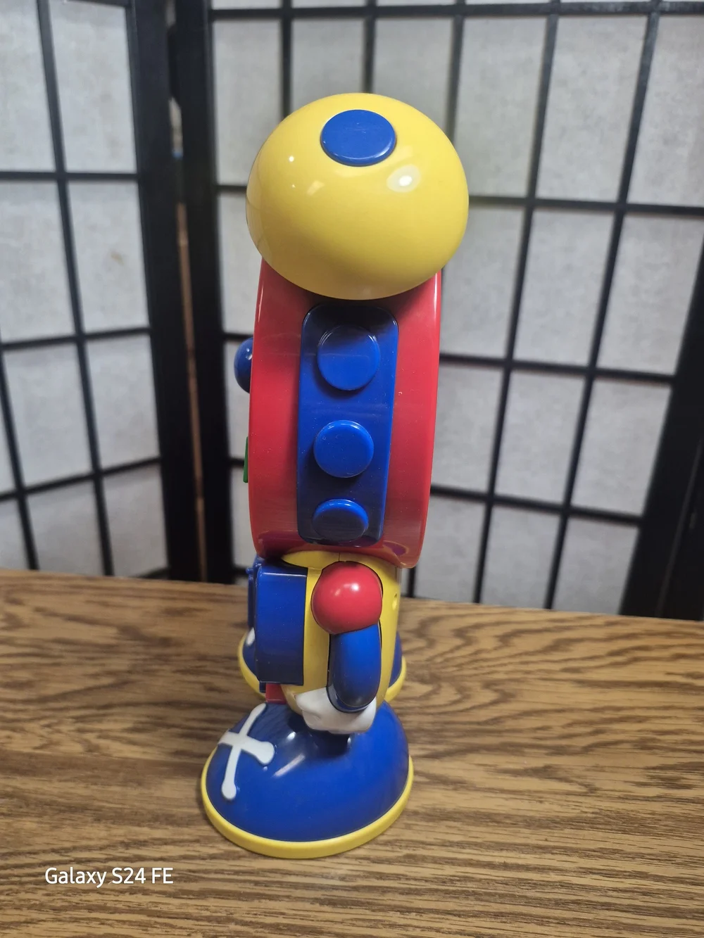 The Learning Journey Telly The Teaching Time Clock Blue/Yellow Educational
